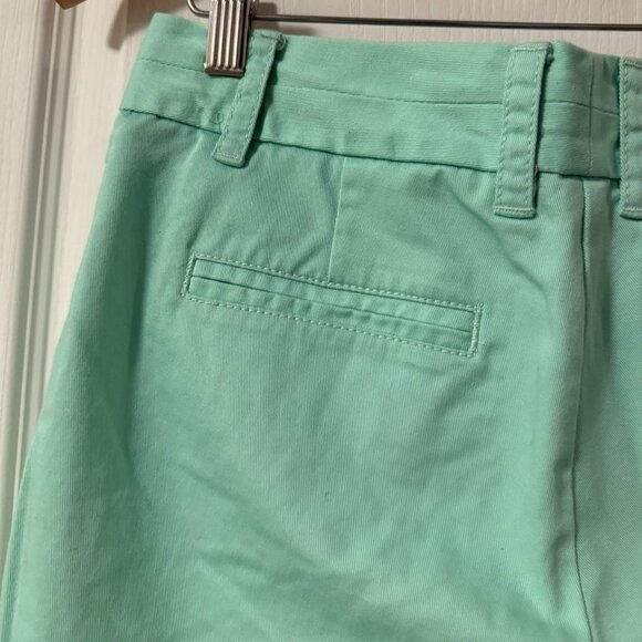 ⭐️$5, spend over $20 - J. Crew Boutique Chino teal blue Shorts Size: 0 - Picture 9 of 12